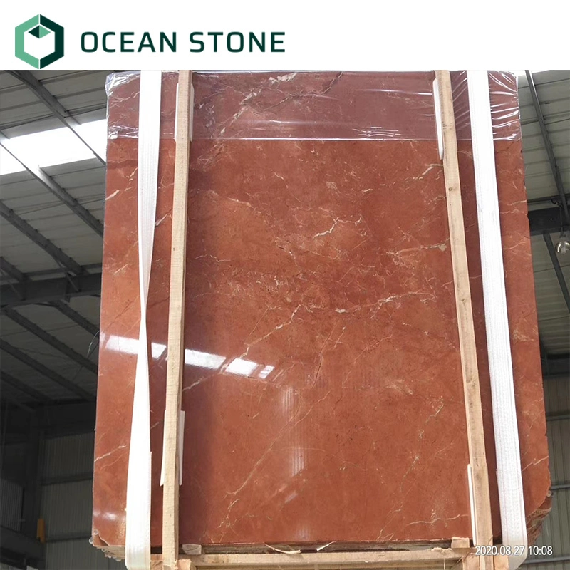 Rossa Alicante Red Marble for Bathroom Tile